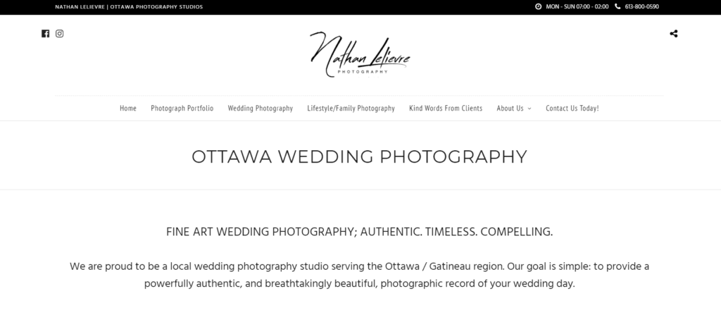 Nathan Lelievre Homepage