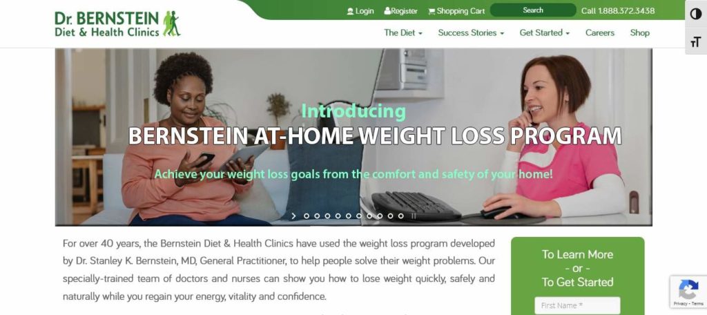 Dr. Bernstein Diet and Health Clinics' Homepage