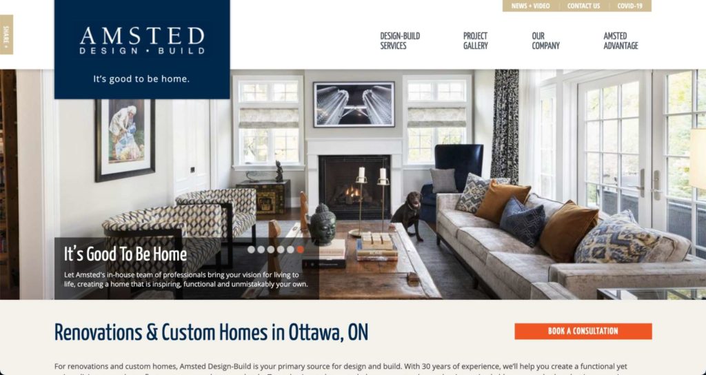 Amsted Construction Ltd.'s Homepage
