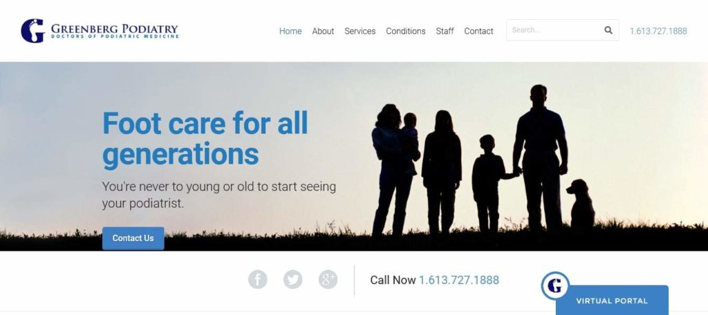 Greenberg Podiatry's Homepage