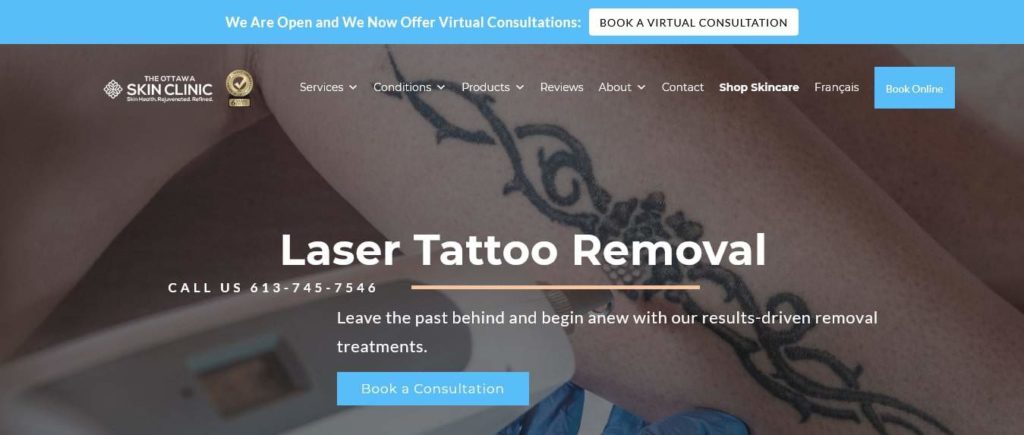 The Ottawa Skin Clinic's Homepage