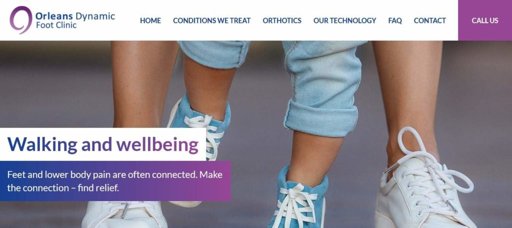 Orleans Dynamic Foot Clinic's Homepage