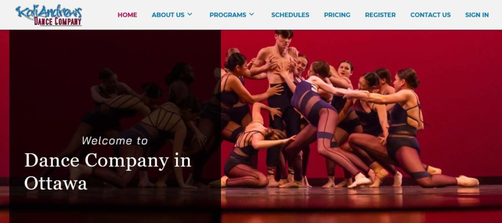 Kali Andrews Dance Company's Homepage