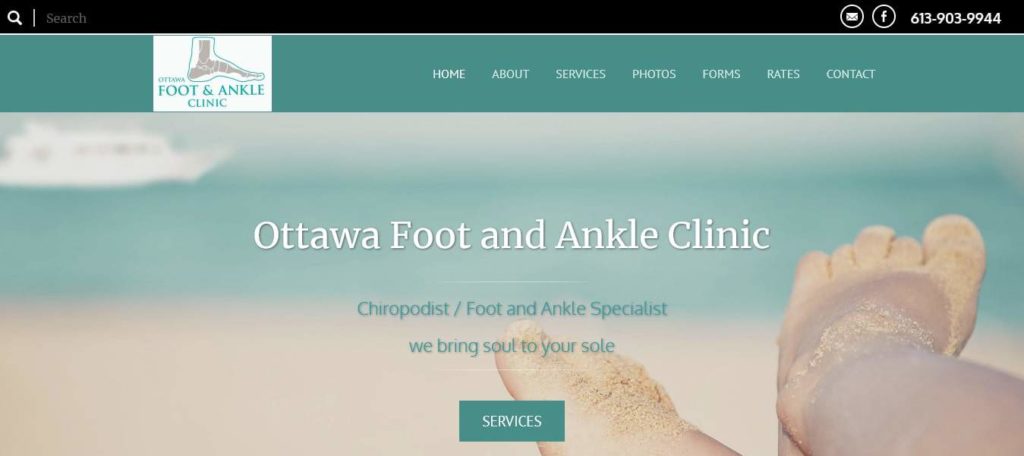 Ottawa Foot and Ankle Clinic's Homepage