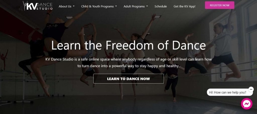 KV Dance Studio's Homepage