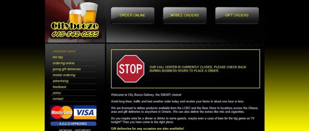 City Booze's Homepage