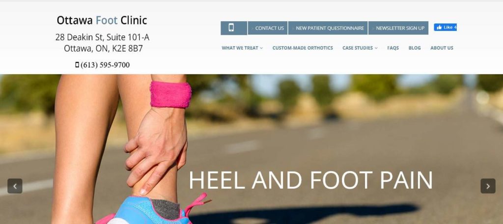 Ottawa Foot Clinic's Homepage