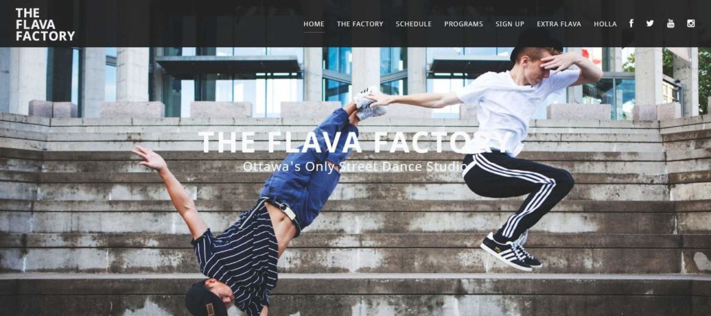 The Flava Factory'S hOMEPAGE