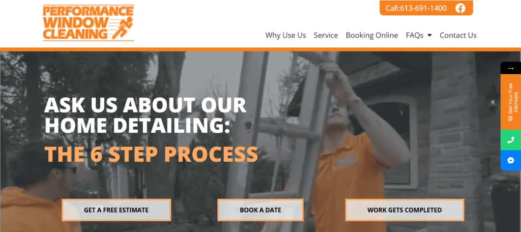 Performance Window Cleaning's Homepage