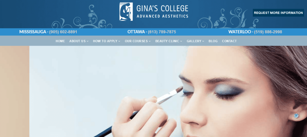 Gina’s College of Advanced Aesthetics' Homepage