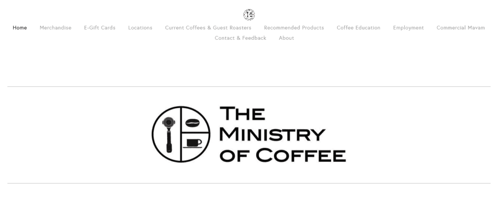 The Ministry of Coffee's Homepage
