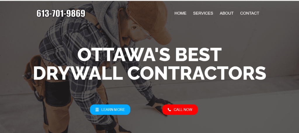 Ottawa’s Best Drywall Contractors' Homepage