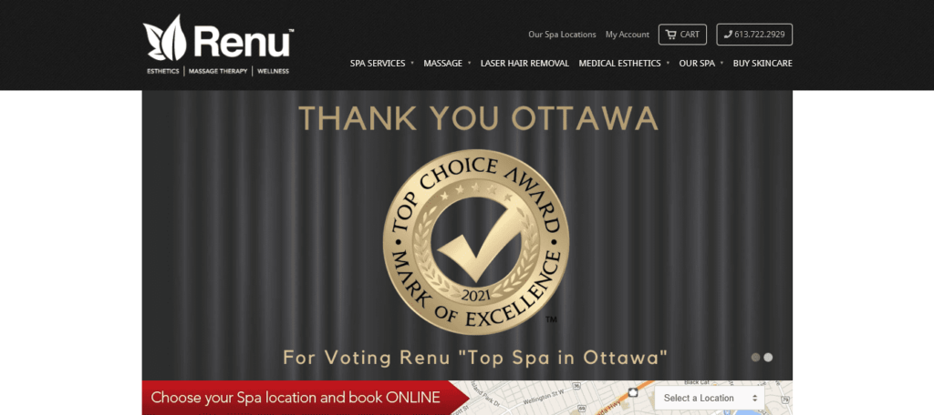 Renu Massage Therapy and Spa's Homepage