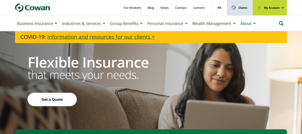 Cowan Insurance Group's Homepage