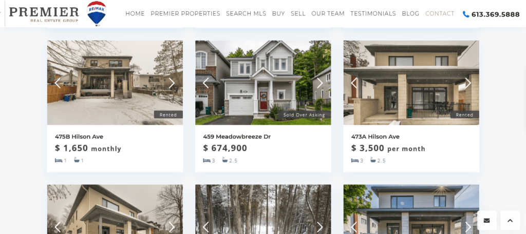 Premier Real Estate Group's Homepage