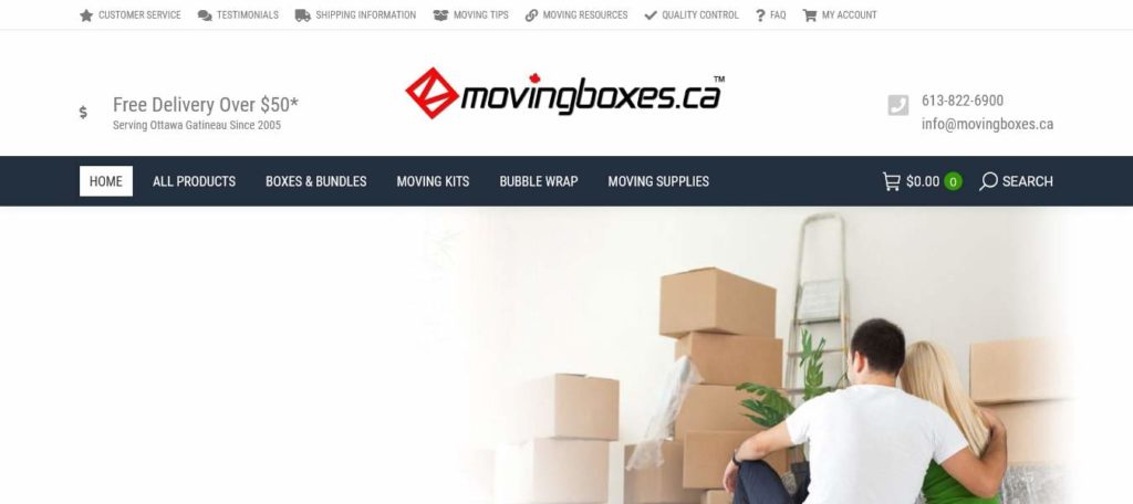Moving Boxes Ottawa's Homepage