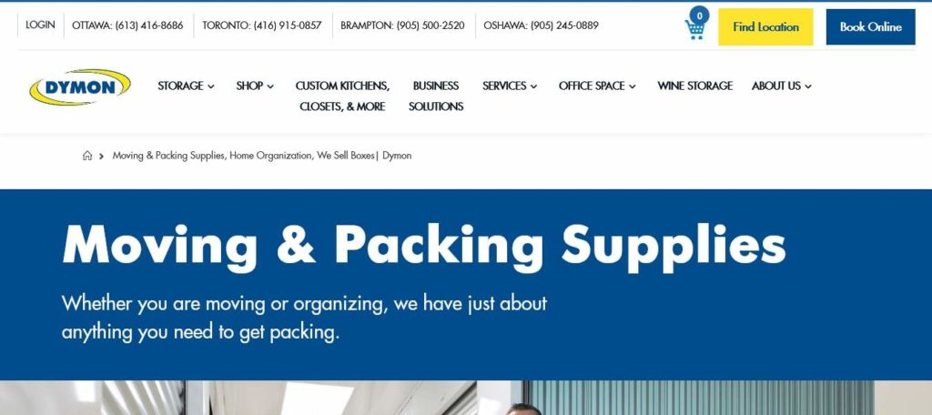 DYMON Storage's Homepage
