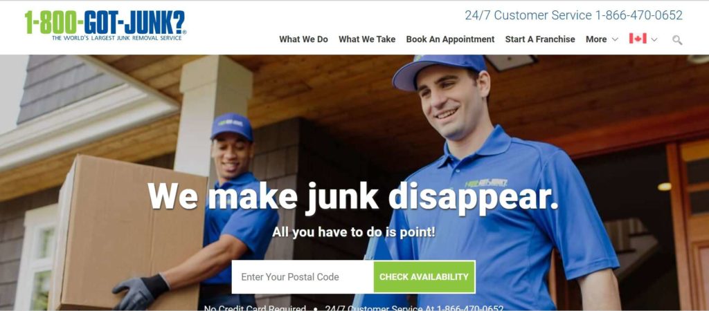 1-800-GOT-JUNK's HOMEPAGE