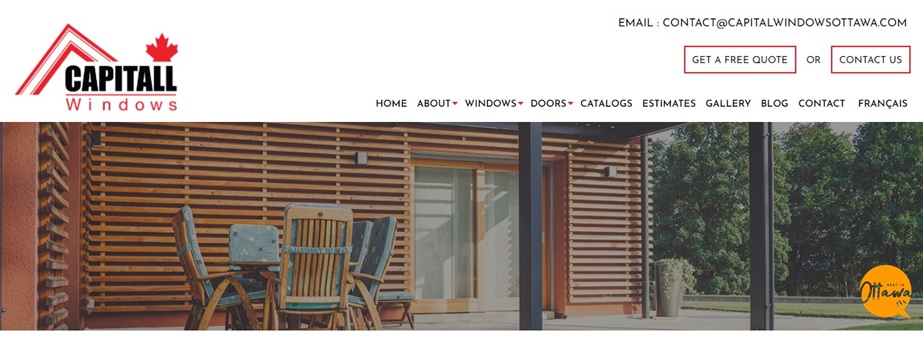 Capitall Windows homepage