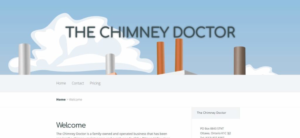 Chimney Doctor's homepage