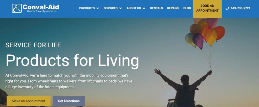 Conval-Aid Inc's homepage