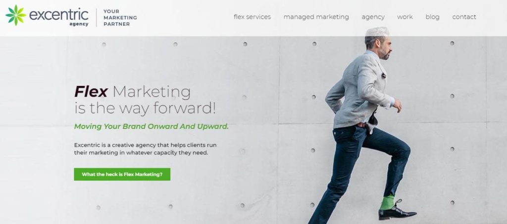 Excentric Agency's homepage