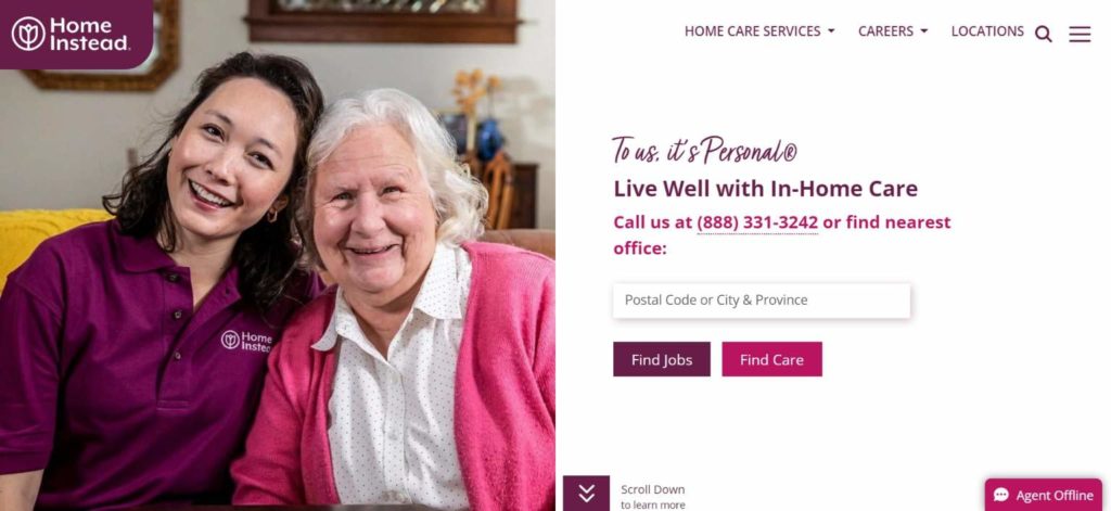 Home Instead Ottawa's homepage