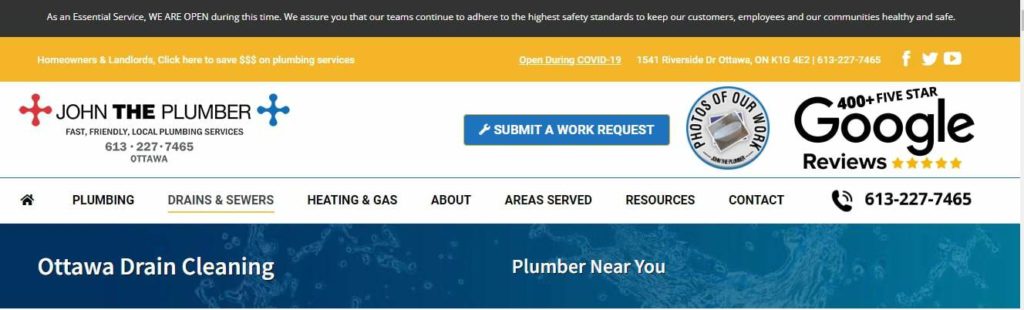 John The Plumber's homepage