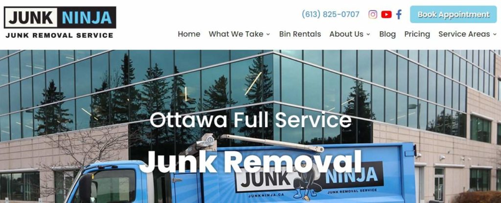 Junk Ninja's homepage