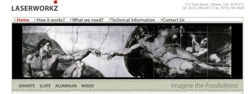 Laserworkz's homepage