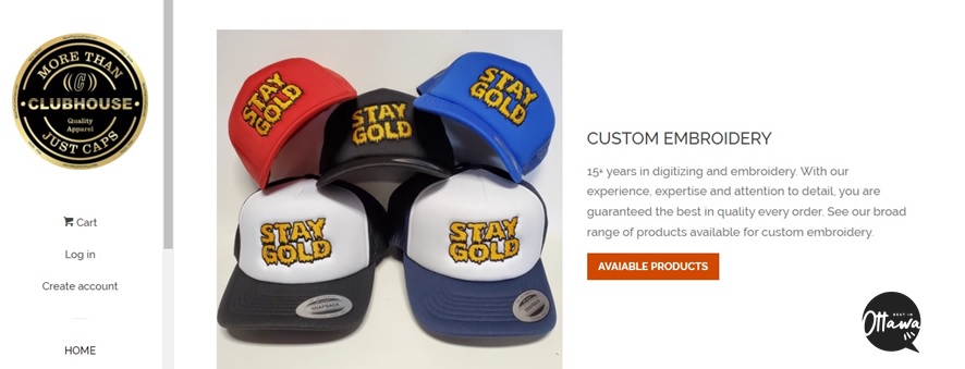 More Than Just Caps Clubhouse's homepage