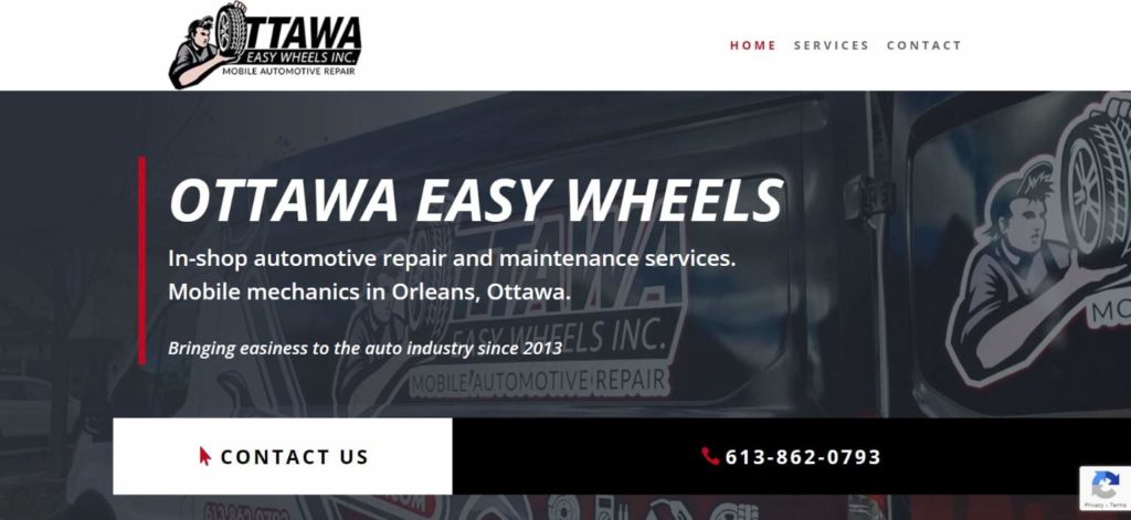 Ottawa Easy Wheels Inc's homepage