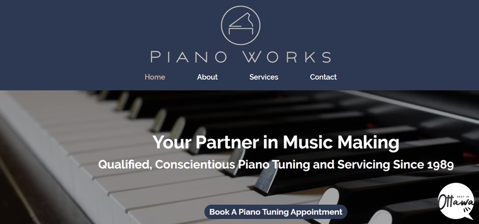 Piano Works homepage