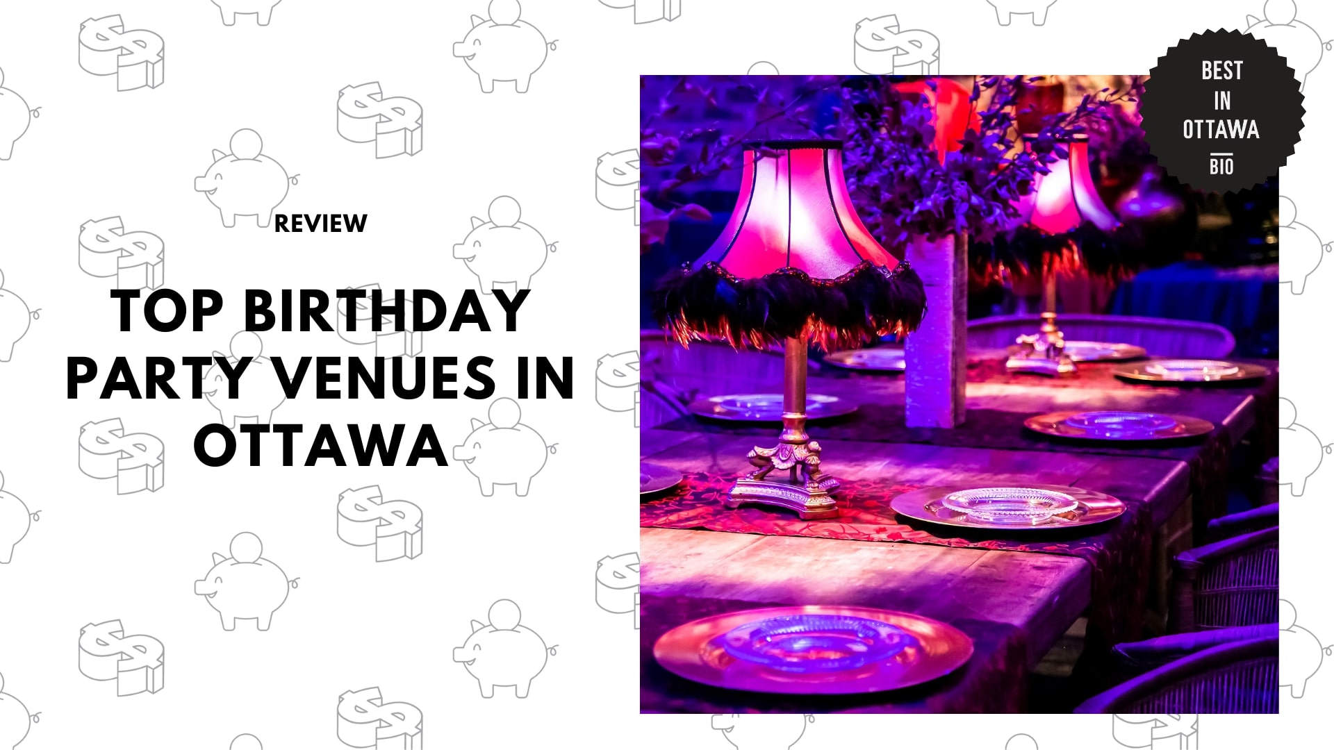 Top Birthday Party Venues in Ottawa