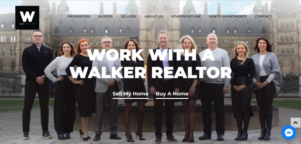 Walker Real Estate Group's homepage