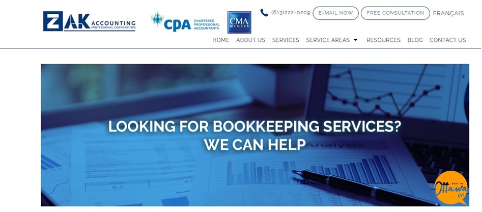 Zak Accounting Professional Corporation's homepage