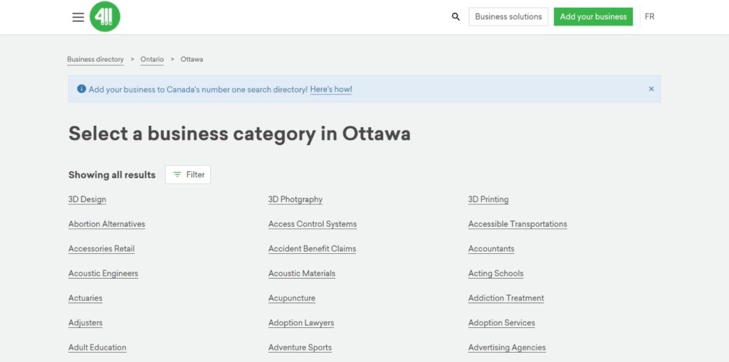 411 Local Search Homepage
