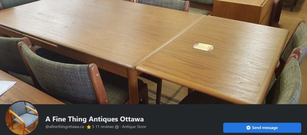 A Fine Thing Furniture's homepage