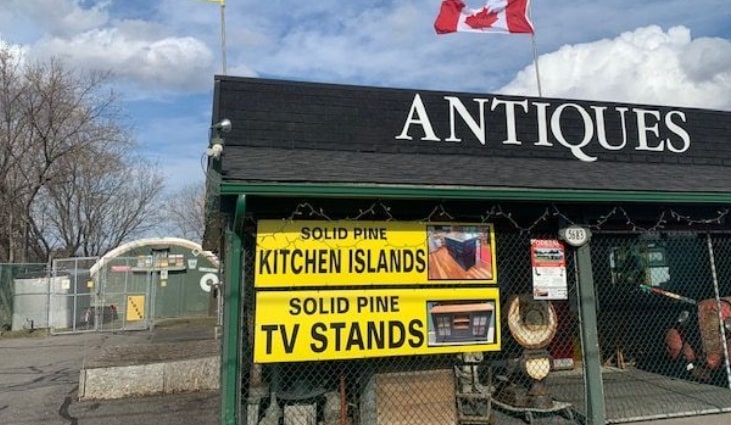 Aubrey’s Antiques homepage