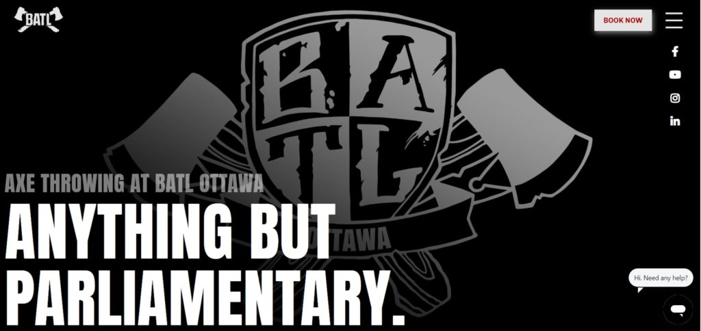 Axe Throwing at Backyard Axe Throwing League (BATL) Homepage