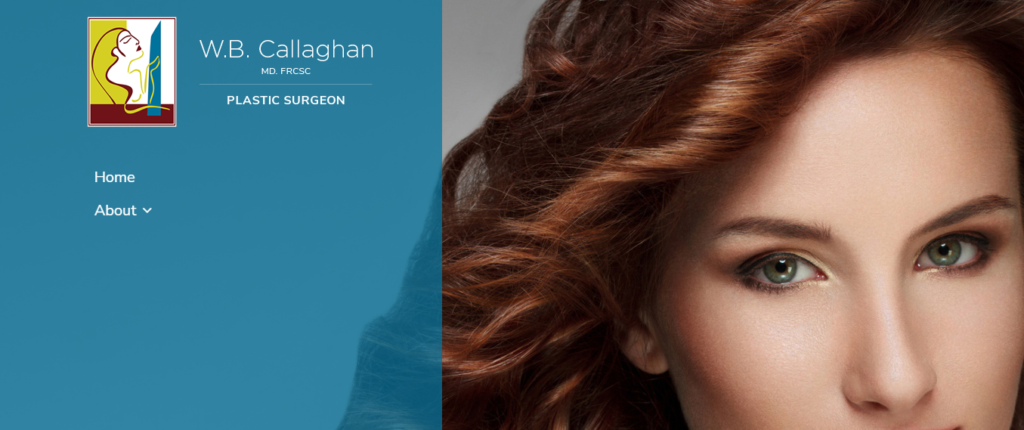 Callaghan Plastic Surgery's homepage