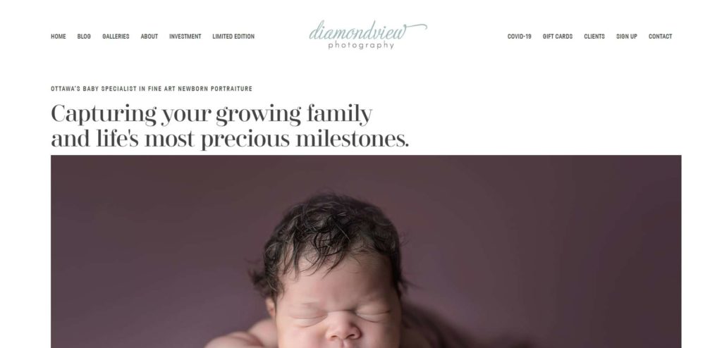 Diamondview Photography Homepage