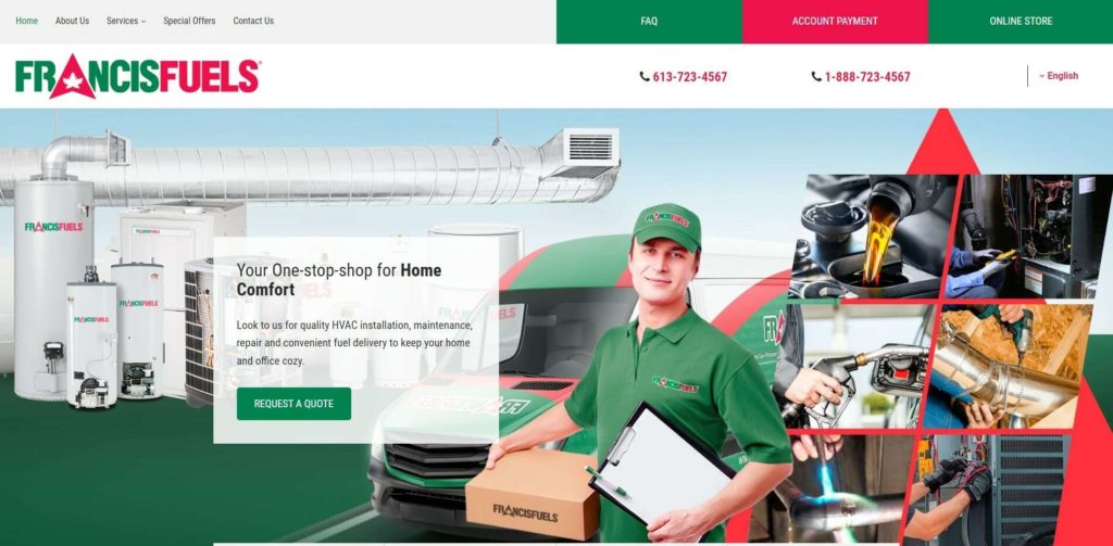 Francis Fuels Homepage