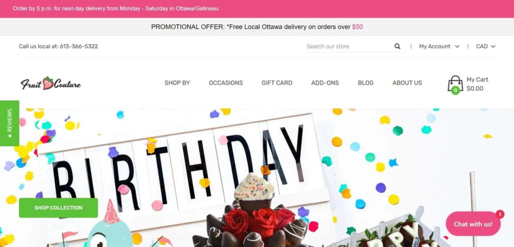 Fruit Couture's homepage