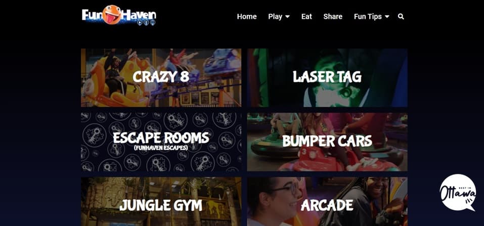 Fun Haven Homepage