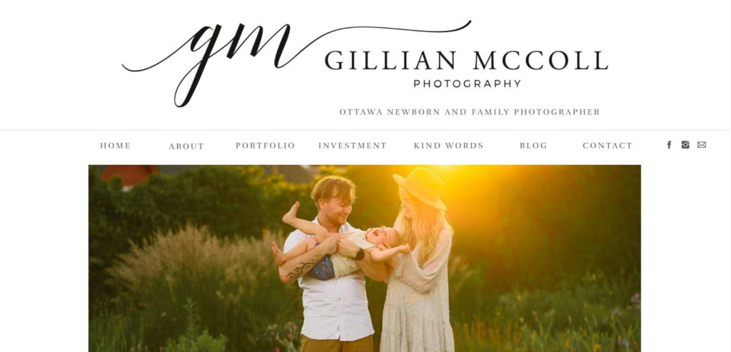 Gillian McColl Photography Homepage