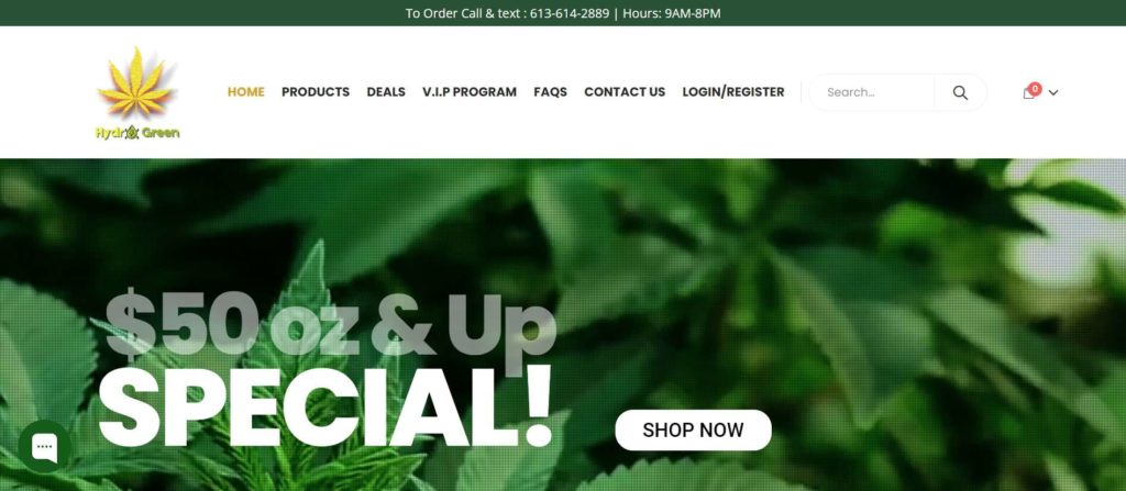 Hydro Green's Homepage