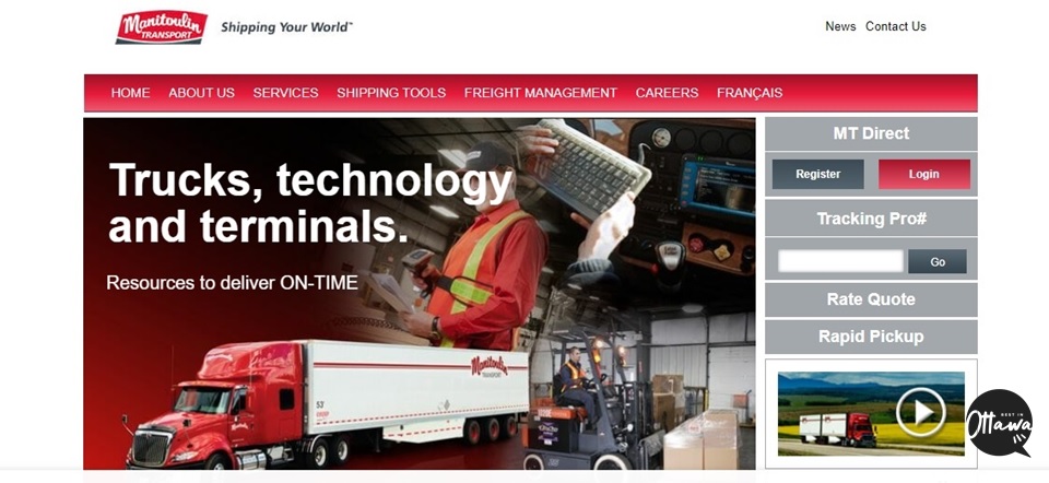 Manitoulin Transport Homepage