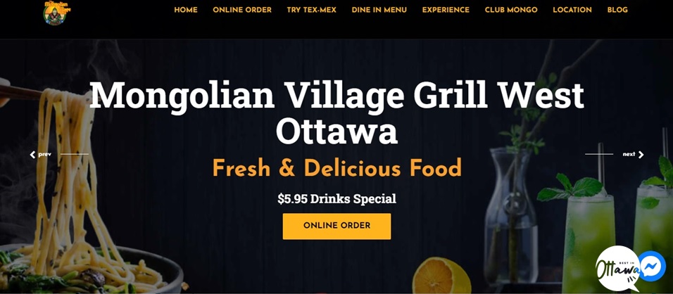 Mongolian Village Grill West Ottawa Homepage