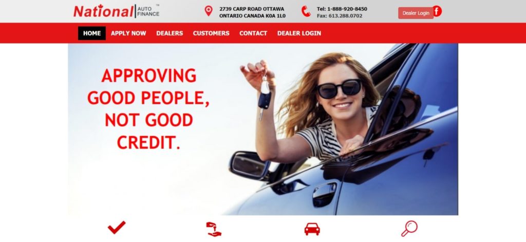 National Auto Finance Homepage